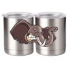 10 oz. Silver Stainless Steel Short Tumbler Thumbnail