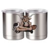 10 oz. Silver Stainless Steel Short Tumbler Thumbnail