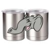 10 oz. Silver Stainless Steel Short Tumbler Thumbnail