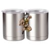 10 oz. Silver Stainless Steel Short Tumbler Thumbnail