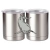 10 oz. Silver Stainless Steel Short Tumbler Thumbnail