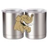10 oz. Silver Stainless Steel Short Tumbler Thumbnail