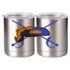 10 oz. Silver Stainless Steel Short Tumbler Thumbnail