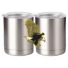 10 oz. Silver Stainless Steel Short Tumbler Thumbnail