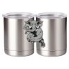 10 oz. Silver Stainless Steel Short Tumbler Thumbnail