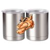 10 oz. Silver Stainless Steel Short Tumbler Thumbnail