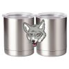 10 oz. Silver Stainless Steel Short Tumbler Thumbnail
