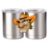 10 oz. Silver Stainless Steel Short Tumbler Thumbnail