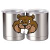 10 oz. Silver Stainless Steel Short Tumbler Thumbnail