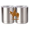 10 oz. Silver Stainless Steel Short Tumbler Thumbnail