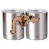 10 oz. Silver Stainless Steel Short Tumbler Thumbnail