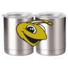 10 oz. Silver Stainless Steel Short Tumbler Thumbnail