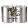 10 oz. Silver Stainless Steel Short Tumbler Thumbnail