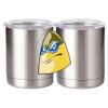 10 oz. Silver Stainless Steel Short Tumbler Thumbnail