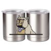 10 oz. Silver Stainless Steel Short Tumbler Thumbnail