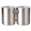 10 oz. Silver Stainless Steel Short Tumbler Thumbnail