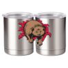10 oz. Silver Stainless Steel Short Tumbler Thumbnail