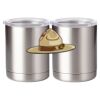 10 oz. Silver Stainless Steel Short Tumbler Thumbnail