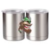 10 oz. Silver Stainless Steel Short Tumbler Thumbnail