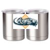 10 oz. Silver Stainless Steel Short Tumbler Thumbnail