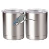 10 oz. Silver Stainless Steel Short Tumbler Thumbnail