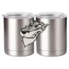 10 oz. Silver Stainless Steel Short Tumbler Thumbnail