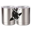 10 oz. Silver Stainless Steel Short Tumbler Thumbnail