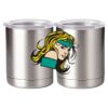 10 oz. Silver Stainless Steel Short Tumbler Thumbnail