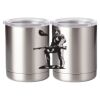 10 oz. Silver Stainless Steel Short Tumbler Thumbnail