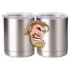 10 oz. Silver Stainless Steel Short Tumbler Thumbnail