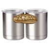 10 oz. Silver Stainless Steel Short Tumbler Thumbnail