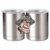 10 oz. Silver Stainless Steel Short Tumbler Thumbnail