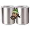 10 oz. Silver Stainless Steel Short Tumbler Thumbnail