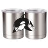 10 oz. Silver Stainless Steel Short Tumbler Thumbnail