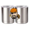10 oz. Silver Stainless Steel Short Tumbler Thumbnail