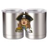 10 oz. Silver Stainless Steel Short Tumbler Thumbnail