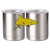 10 oz. Silver Stainless Steel Short Tumbler Thumbnail