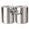 10 oz. Silver Stainless Steel Short Tumbler Thumbnail