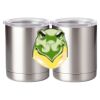 10 oz. Silver Stainless Steel Short Tumbler Thumbnail