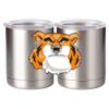 10 oz. Silver Stainless Steel Short Tumbler Thumbnail