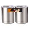 10 oz. Silver Stainless Steel Short Tumbler Thumbnail