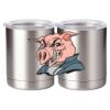 10 oz. Silver Stainless Steel Short Tumbler Thumbnail