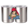 10 oz. Silver Stainless Steel Short Tumbler Thumbnail