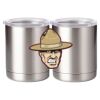10 oz. Silver Stainless Steel Short Tumbler Thumbnail