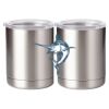 10 oz. Silver Stainless Steel Short Tumbler Thumbnail