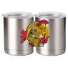 10 oz. Silver Stainless Steel Short Tumbler Thumbnail