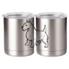 10 oz. Silver Stainless Steel Short Tumbler Thumbnail