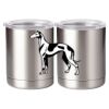 10 oz. Silver Stainless Steel Short Tumbler Thumbnail