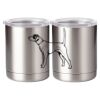 10 oz. Silver Stainless Steel Short Tumbler Thumbnail