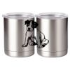 10 oz. Silver Stainless Steel Short Tumbler Thumbnail